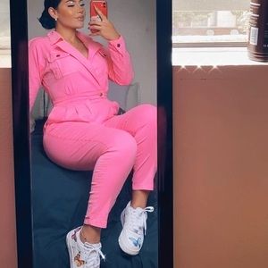 Pink Jumpsuit